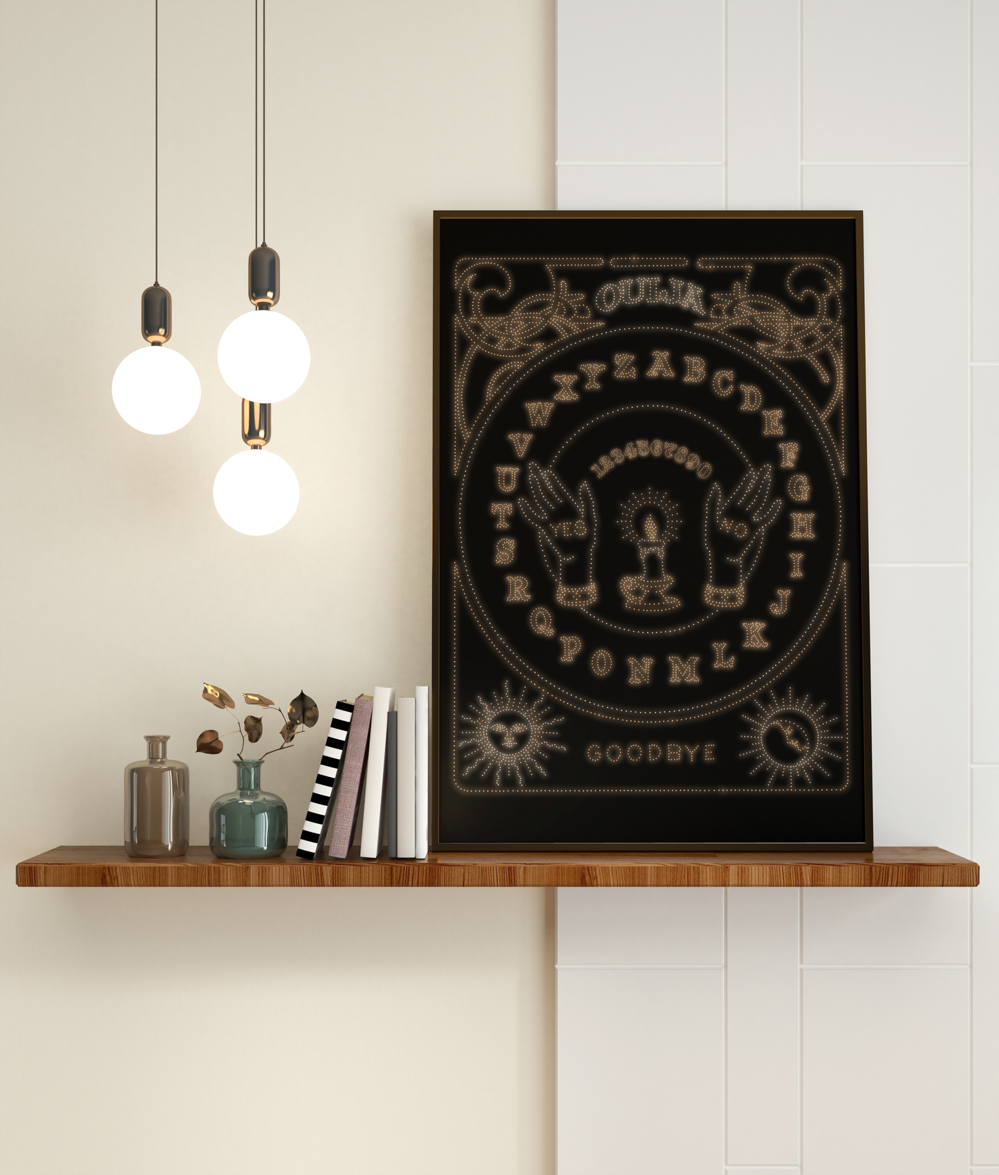 OUIJA dot print - Poster