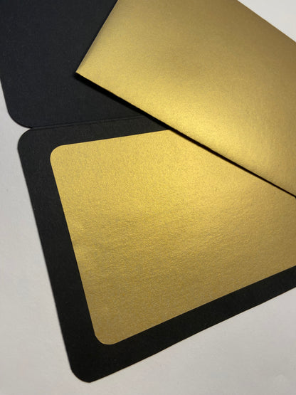 Ghost Liquid - Carte de vœux estampée