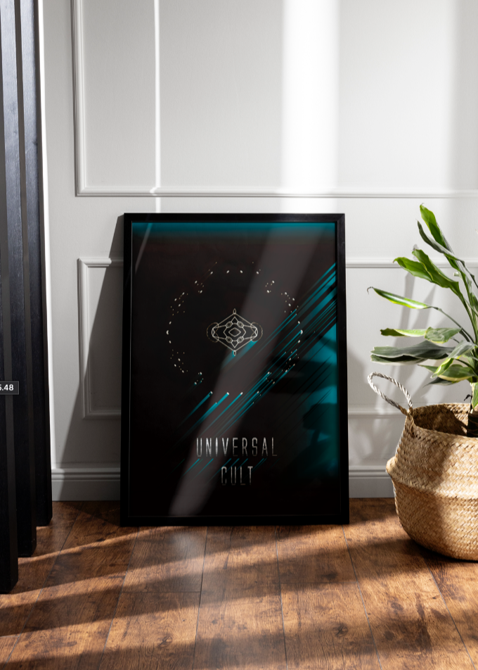 UNIVERSAL CULT - Minimalistic Space Poster Print