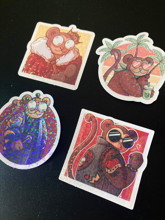 Mr. KUKI Stickers Bundle