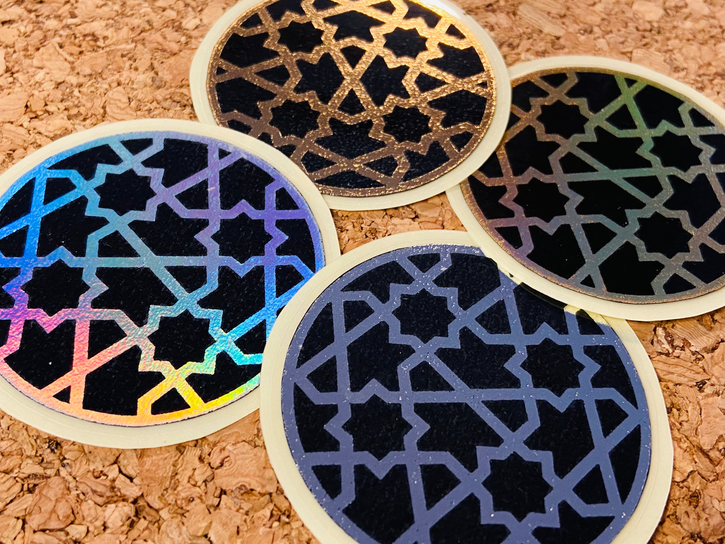 Stickers rigides Moucharabieh