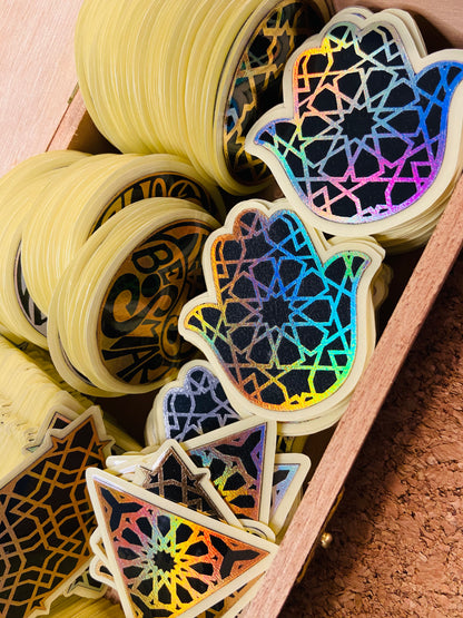 Stickers rigides Moucharabieh