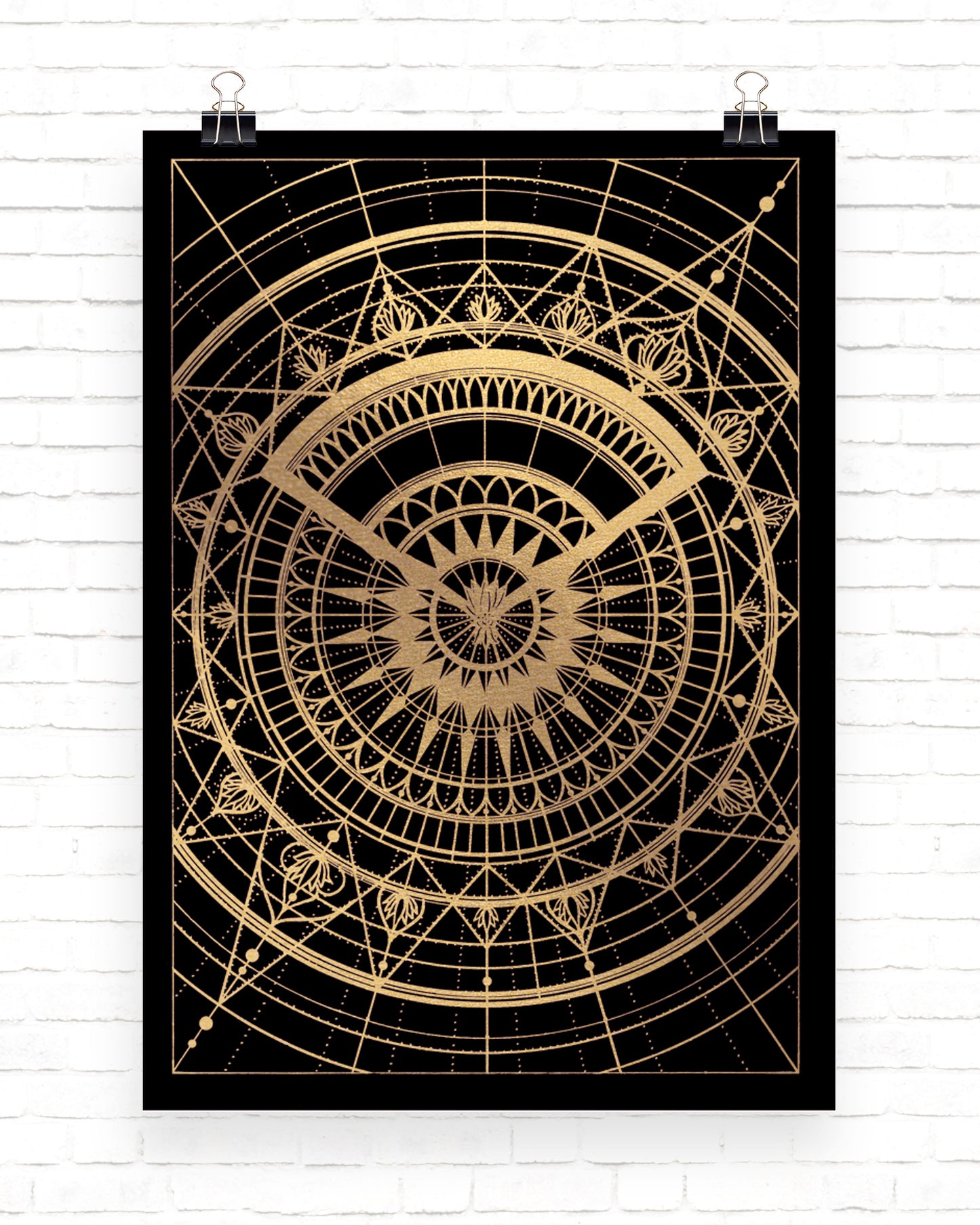 212 Mandala - Impression estampée