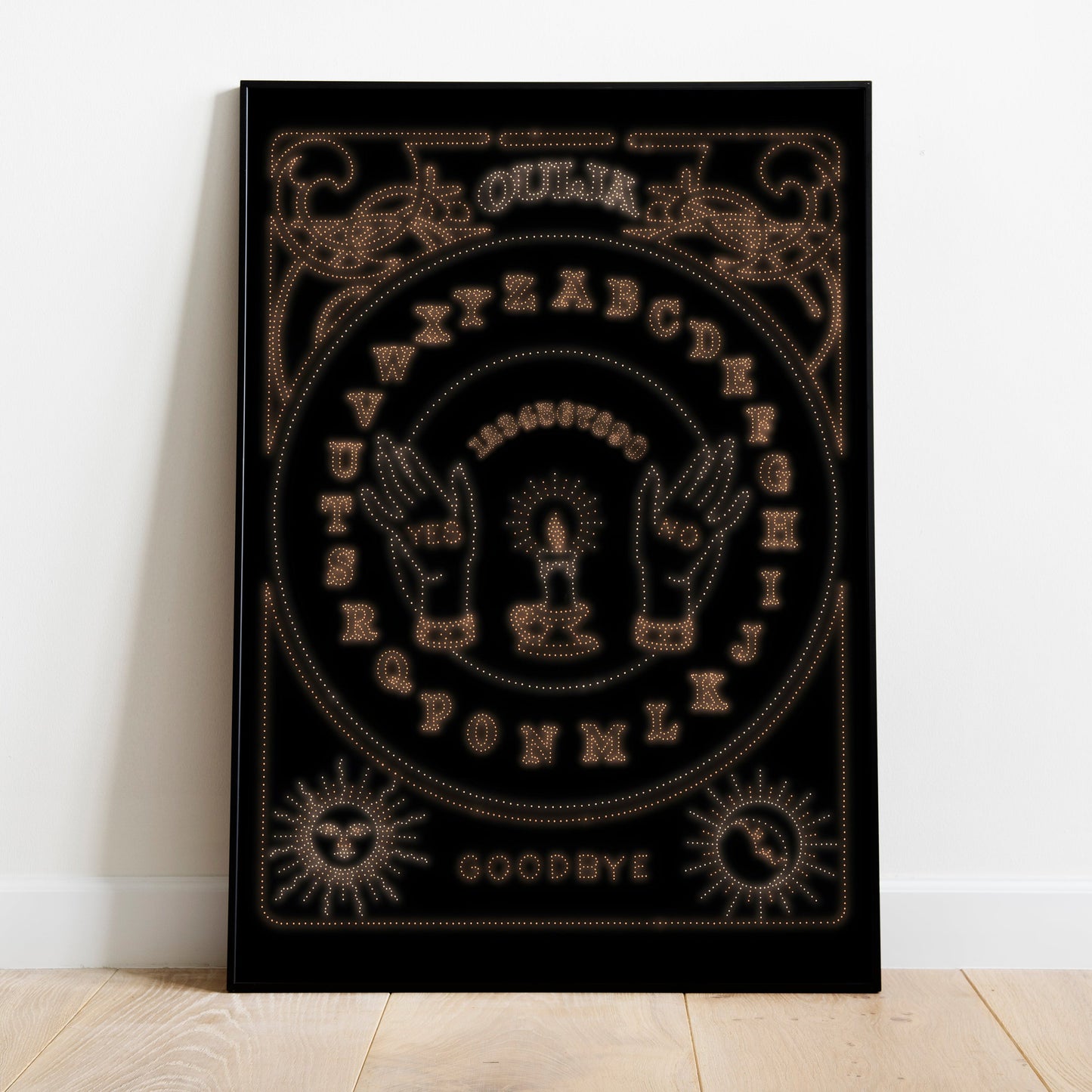 OUIJA dot print - Poster