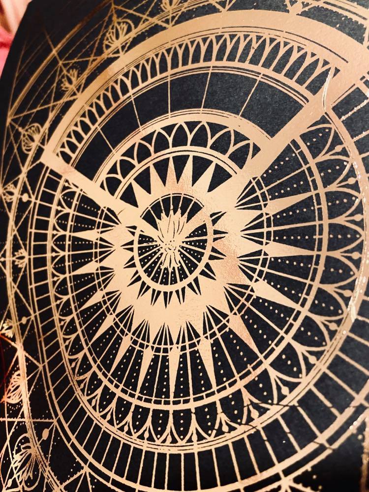 212 Mandala - Impression estampée