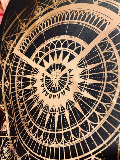 212 Mandala - Impression estampée