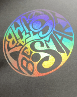 Sticker rigide Yin Yang