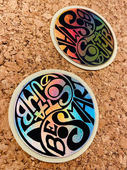 Sticker rigide Yin Yang