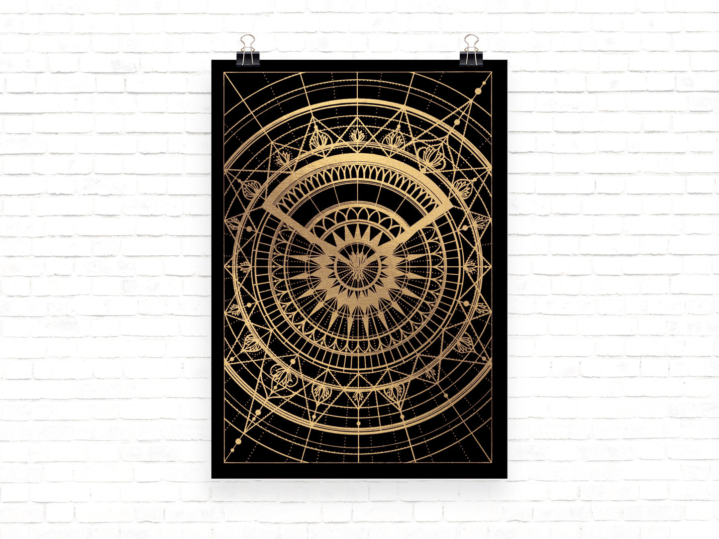 212 Mandala - Impression estampée