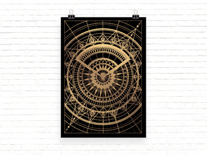 212 Mandala - Impression estampée