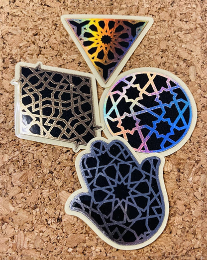 Stickers rigides Moucharabieh